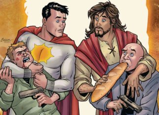 História em quadrinhos mostra retorno de Jesus para combater vilões com super-herói