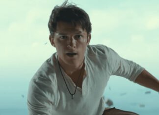 Tom Holland reproduz trecho dos jogos em nova cena de “Uncharted: Fora do Mapa”