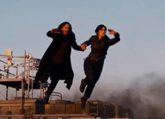 Keanu Reeves revela que saltou de prédio 19 vezes para cena de Matrix Resurrections