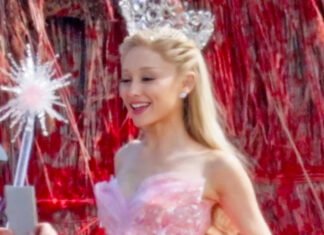 Ariana Grande aparece como Glinda nas novas imagens do filme de “Wicked”