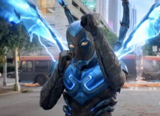 Xolo Maridueña cai na porrada com vilão Carapax no novo trailer de “Besouro Azul”