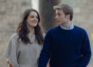 Fotos da sexta e última temporada de “The Crown” mostram príncipe William e Kate