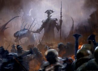 Artes conceituais da série “Os Anéis de Poder” revelam que Morgoth quase apareceu