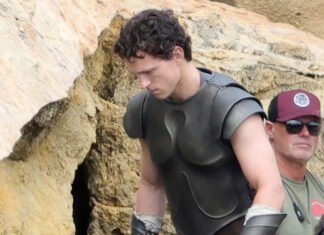 Zendaya e Tom Holland aparecem trajados em novas imagens dos bastidores do longa “A Odisseia”