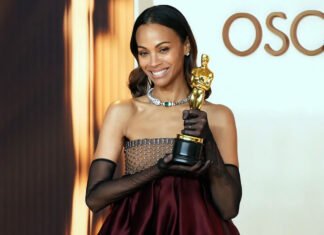 Zoe Saldaña pede desculpas ao público mexicano por “Emilia Pérez” depois de vencer o Oscar