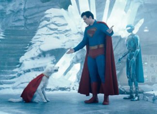 Nova imagem de “Superman” mostra herói dando uma bronca em Krypto na Fortaleza da Solidão