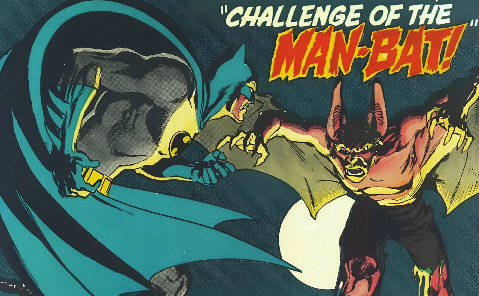 Capa de Detective Comics 400 com Batman e Man-Bat