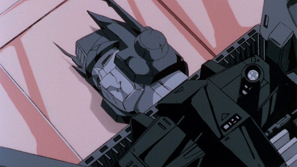 Optimus Prime na animação The Transformers: The Movie
