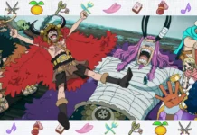 Cena do episódio 1180 do anime de One Piece