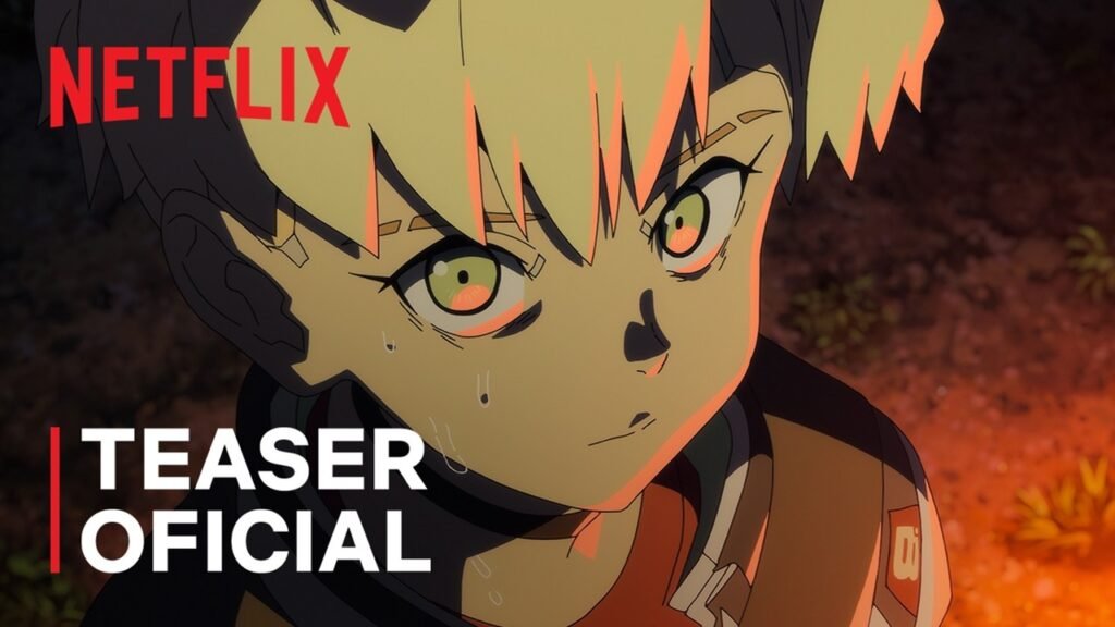 Arte do anime Cyberpunk: Mercenários 2