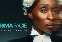 Cynthia Erivo como a advogada Tessa Ensler no trailer de Prima Facie
