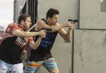 Jonah Hill e Channing Tatum em cena do filme Anjos da Lei