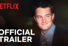 Matthew Perry em cena da docussérie The One About Matthew Perry