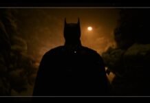 Matt Reeves divulga a primeira imagem oficial de “The Batman Part II” no Dia do Batman Silhueta do Batman de Robert Pattinson no set de The Batman Part II