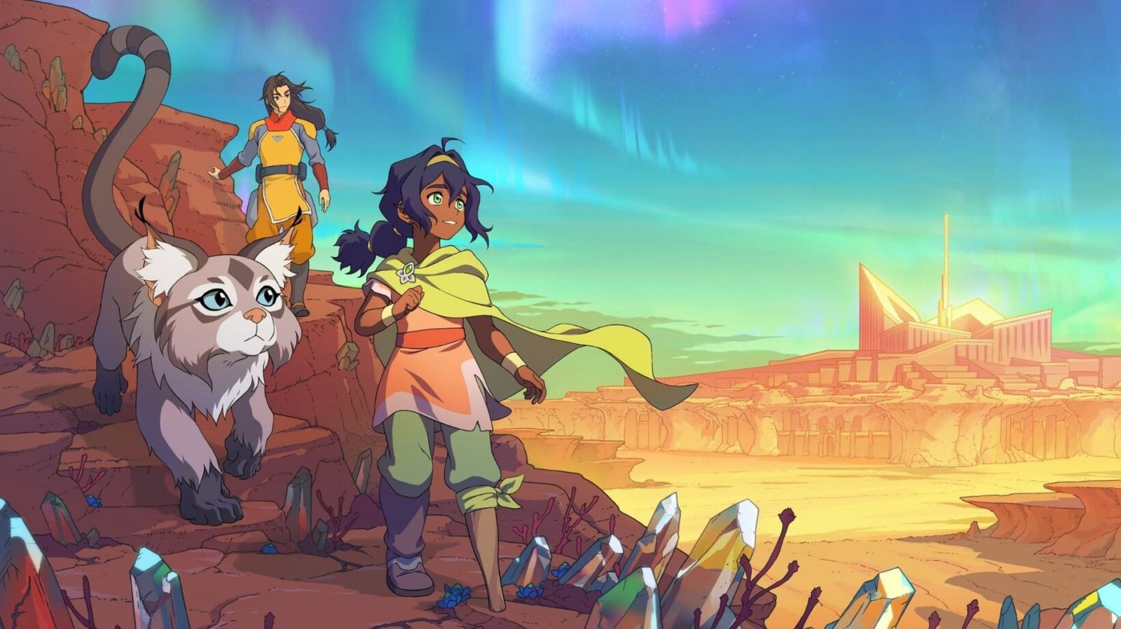 Personagens de Avatar: Os Sete Refúgios em imagem oficial da Nickelodeon