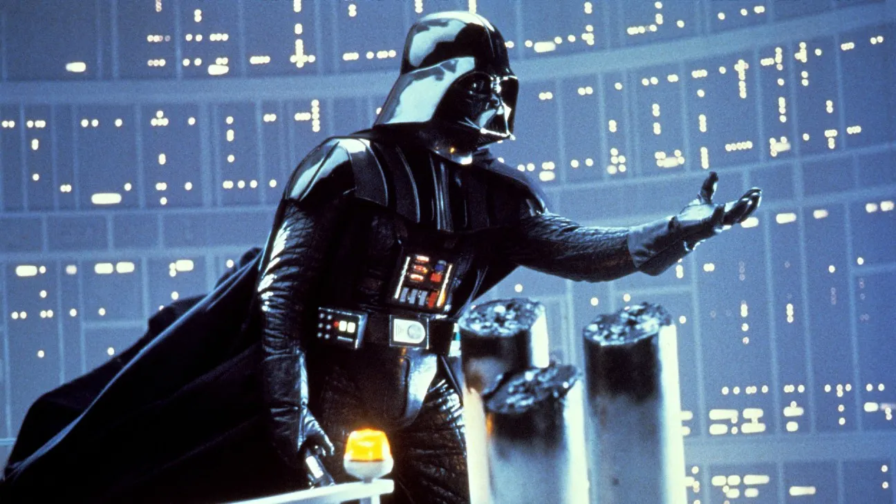 Darth Vader em cena de "Star Wars: O Império Contra-Ataca"