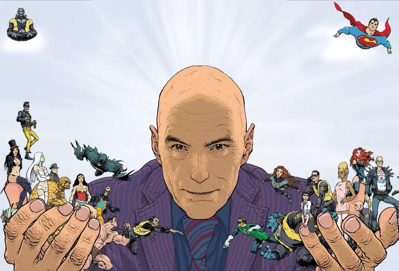 Grant Morrison e seus personagens