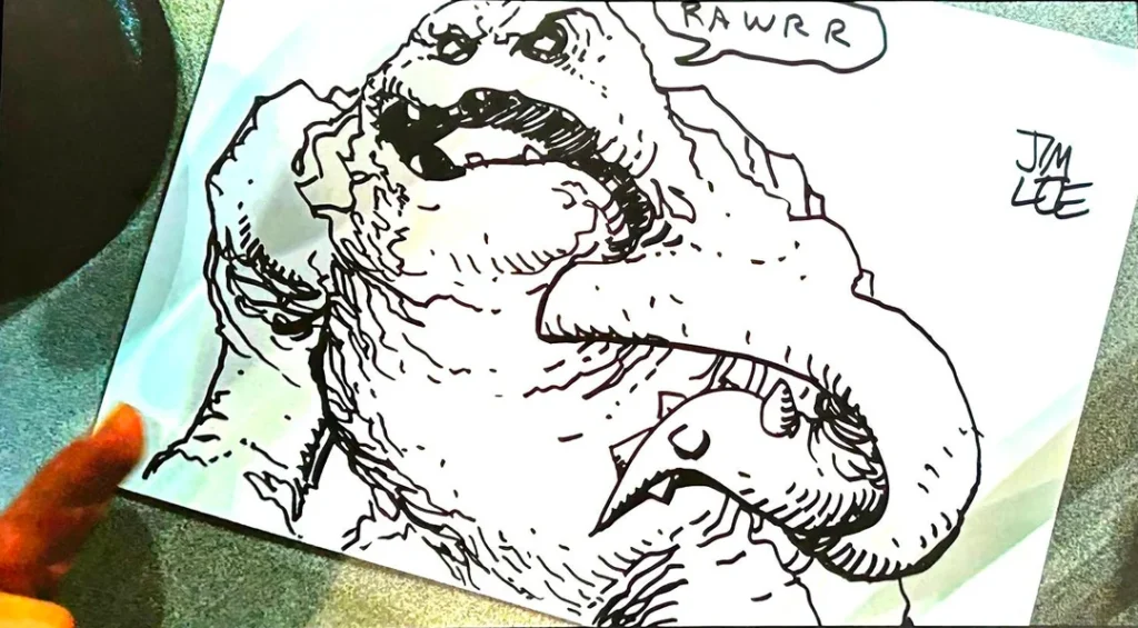 Cara-de-Barro desenhado por Jim Lee