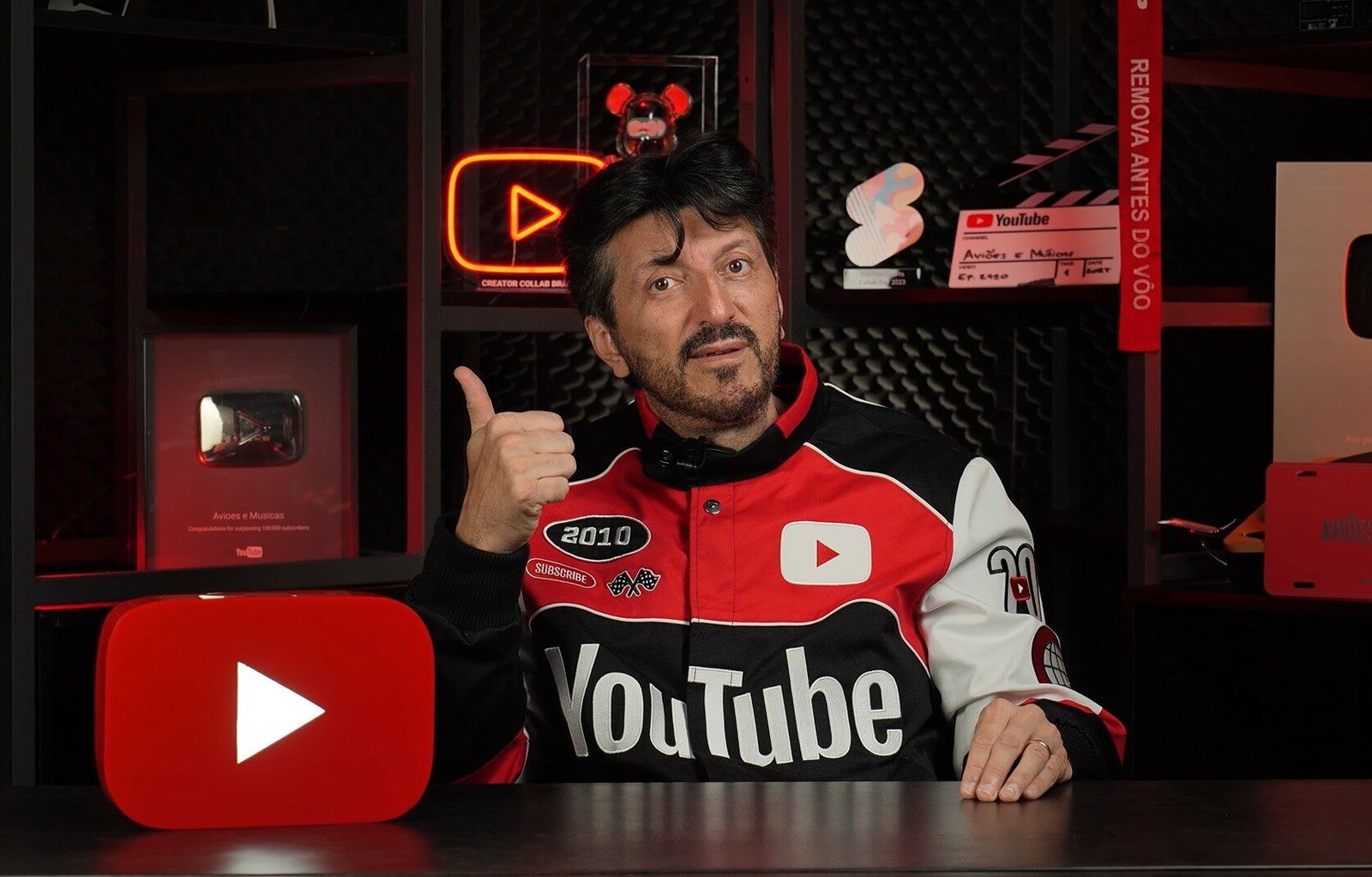 Lito Sousa, especialista em aviação e criador do canal Aviões e Músicas