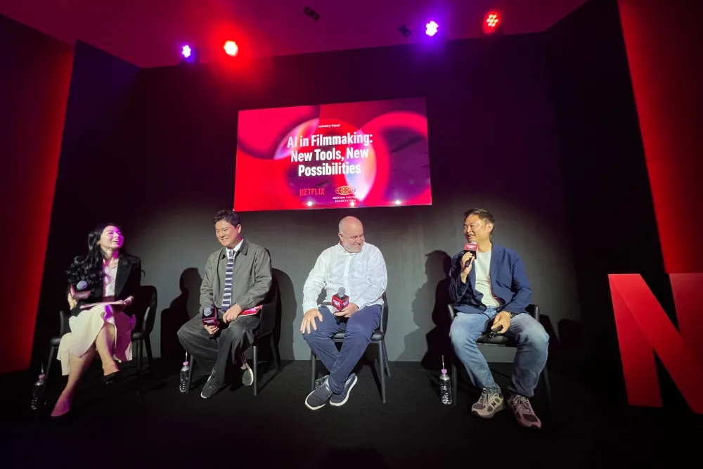 Painel da Netflix no Busan International Film Festival