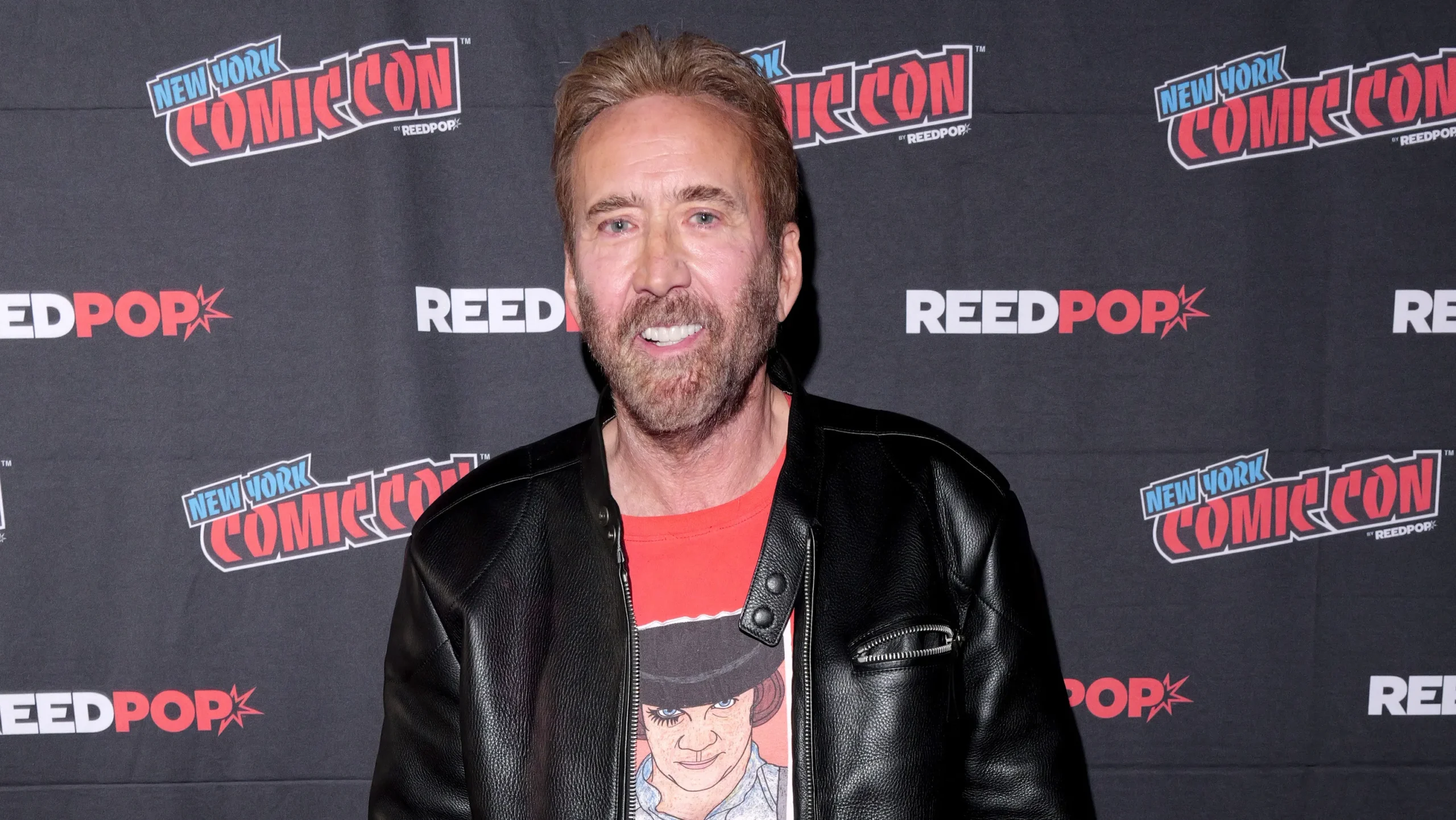 Nicolas Cage durante a New York Comic Con 2026