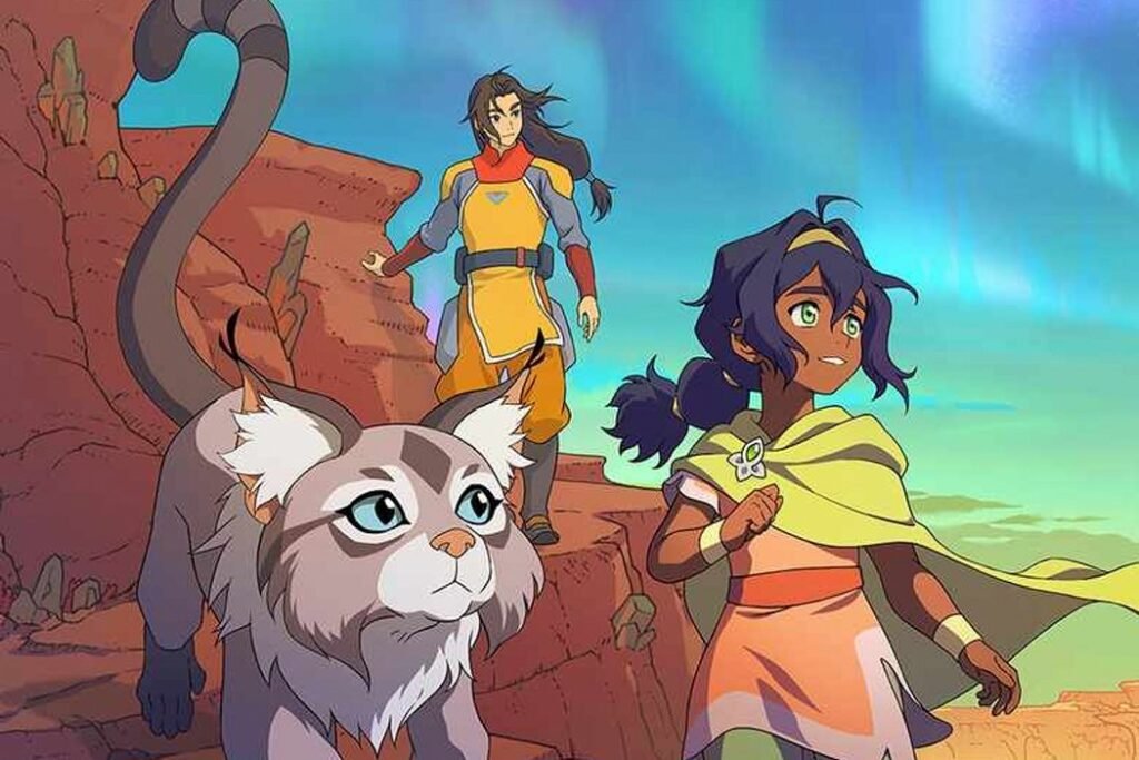 Personagens de Avatar: Os Sete Refúgios em imagem oficial da Nickelodeon