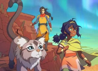 Personagens de Avatar: Seven Havens em imagem oficial da Nickelodeon