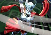 A personagem Thor de Jane Foster em cena do jogo Marvel Tōkon: Fighting Souls