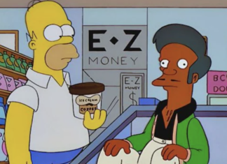 Sunil Malhotra assume a voz de Apu em “Os Simpsons” depois de quase dez anos de silêncio do personagem O personagem Apu atrás do balcão do Kwik-E-Mart em Os Simpsons