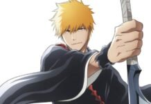 Arte de divulgação do anime Bleach: Thousand-Year Blood War