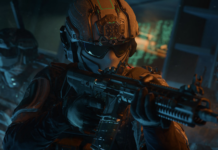 Arte promocional da franquia Call of Duty