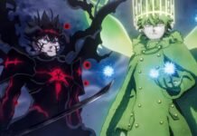 Asta e Yuno em cena da abertura da segunda temporada de Black Clover