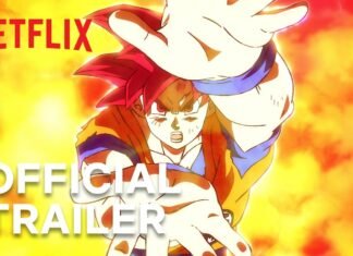 Imagem do trailer do anime Dragon Ball Super: Beerus