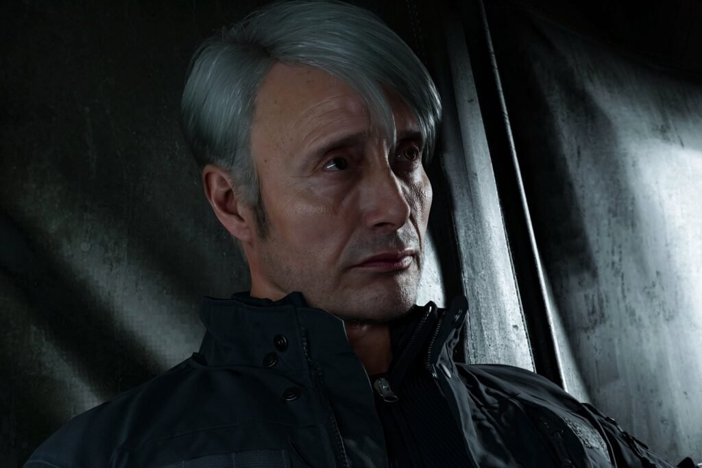Mads Mikkelsen como o vilao The Archer em Call of Duty: Modern Warfare 4
