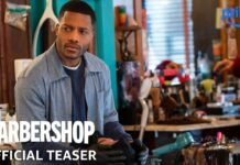 Cena do teaser da série Barbershop do Prime Video