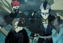 Magna e Zora em imagem de divulgação da segunda temporada de Black Clover