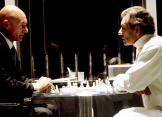 Patrick Stewart e Ian McKellen em cena de X-Men