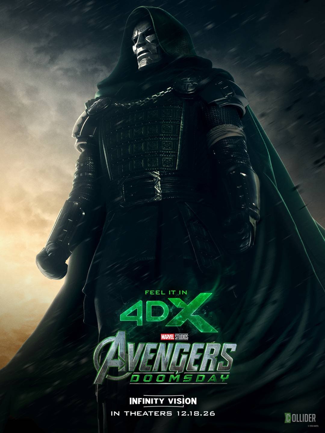 Pôster 4DX de Vingadores: Doomsday com o Doutor Destino