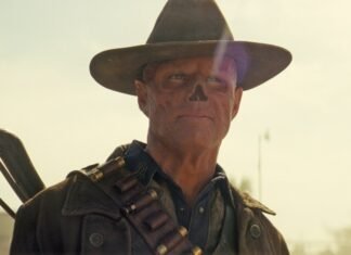 Walton Goggins encerra as filmagens da terceira temporada de “Fallout” e se despede do deserto da Califórnia Walton Goggins caracterizado como o Ghoul na serie Fallout